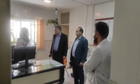 بازدید معاون بهداشت دانشگاه از مرکز خدمات جامع سلامت شبانه‌روزی سرخون
