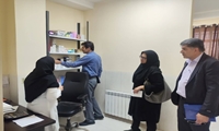 بازدید از مرکز خدمات جامع سلامت روستایی فریدون‌آباد (دشت زرین)