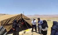 بازدید از منطقه عشایری دره نمک شهرستان کوهرنگ
