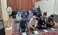 برگزاری مراسم سوگواری و قرائت زیارت عاشورا در هشتمین روز از ماه محرم در معاونت بهداشت دانشگاه علوم پزشکی شهرکرد