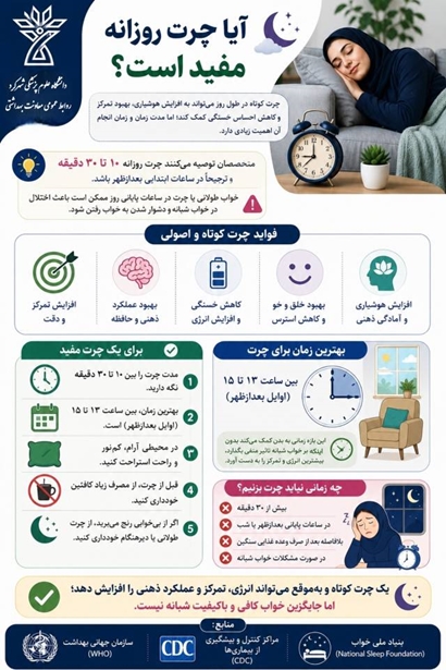 آیا چرت روزانه مفید است؟